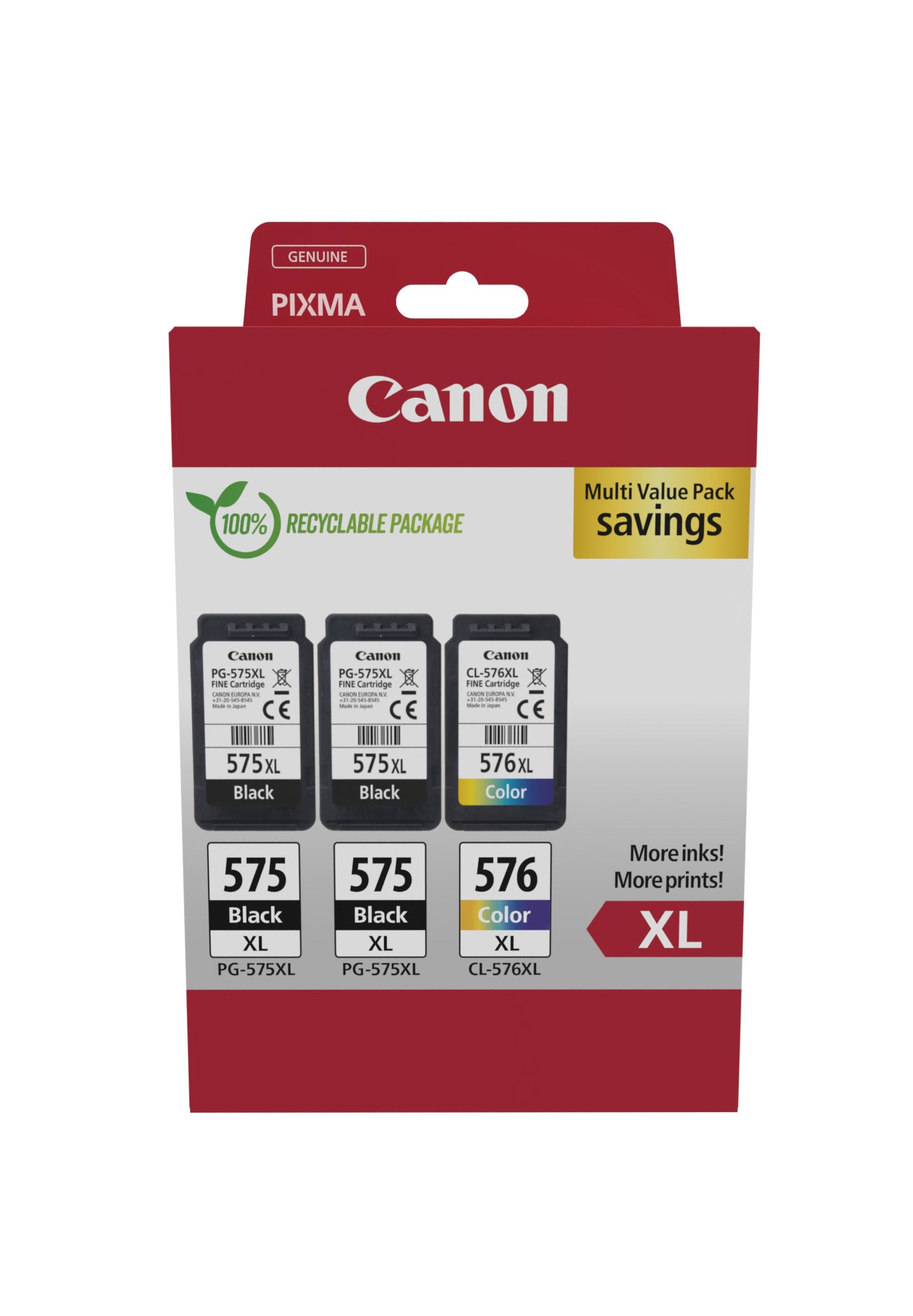 Canon PG-575 XL x2 / CL-576 XL Multi Pack