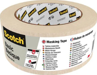Scotch Masking Tape Basic 48mmx50m beige 2010/48