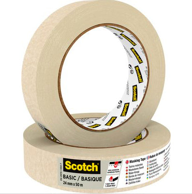 Scotch Abdeckband Basic 24mmx50m beige 2010/24