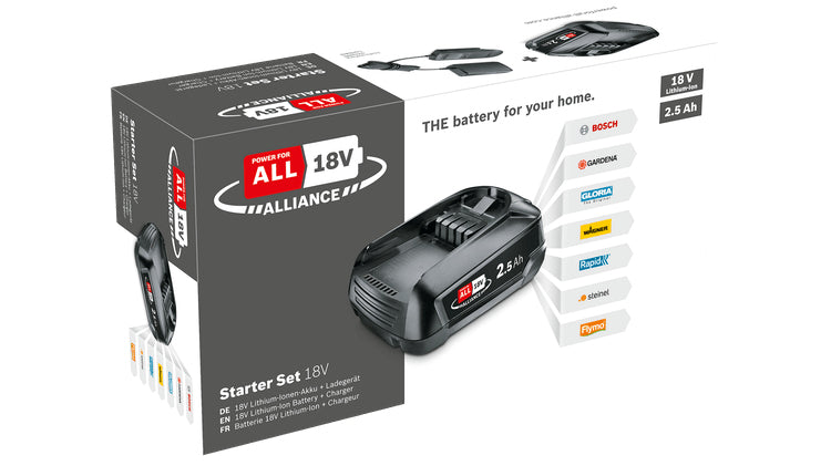 Bosch PBA 18V 2,5Ah + AL 18V-20 Alliance