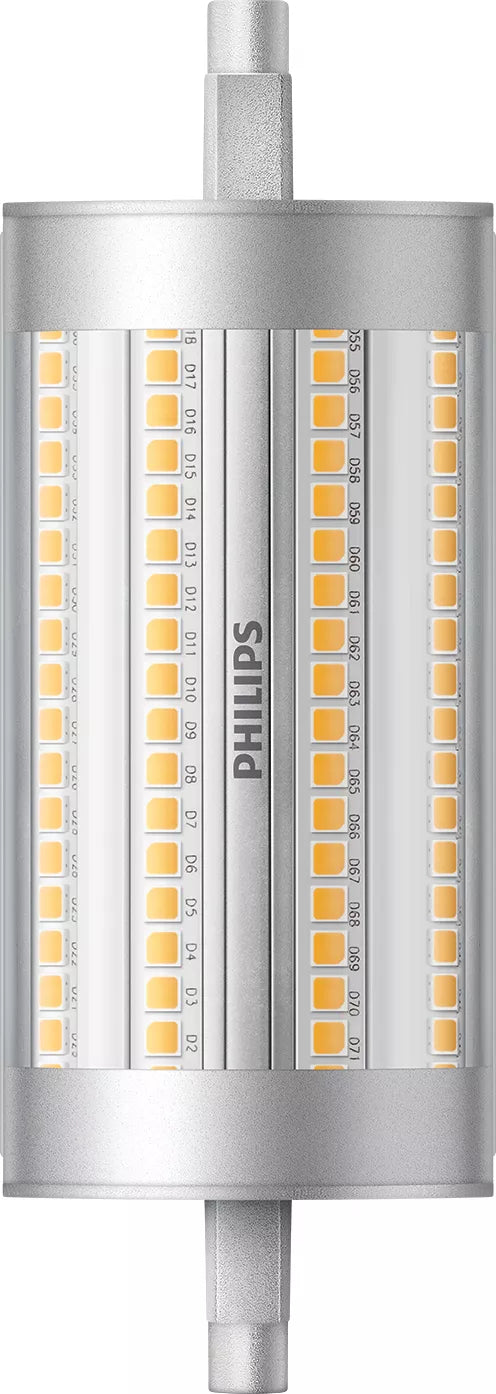 Phi LED 118mm WH D 150W R7S