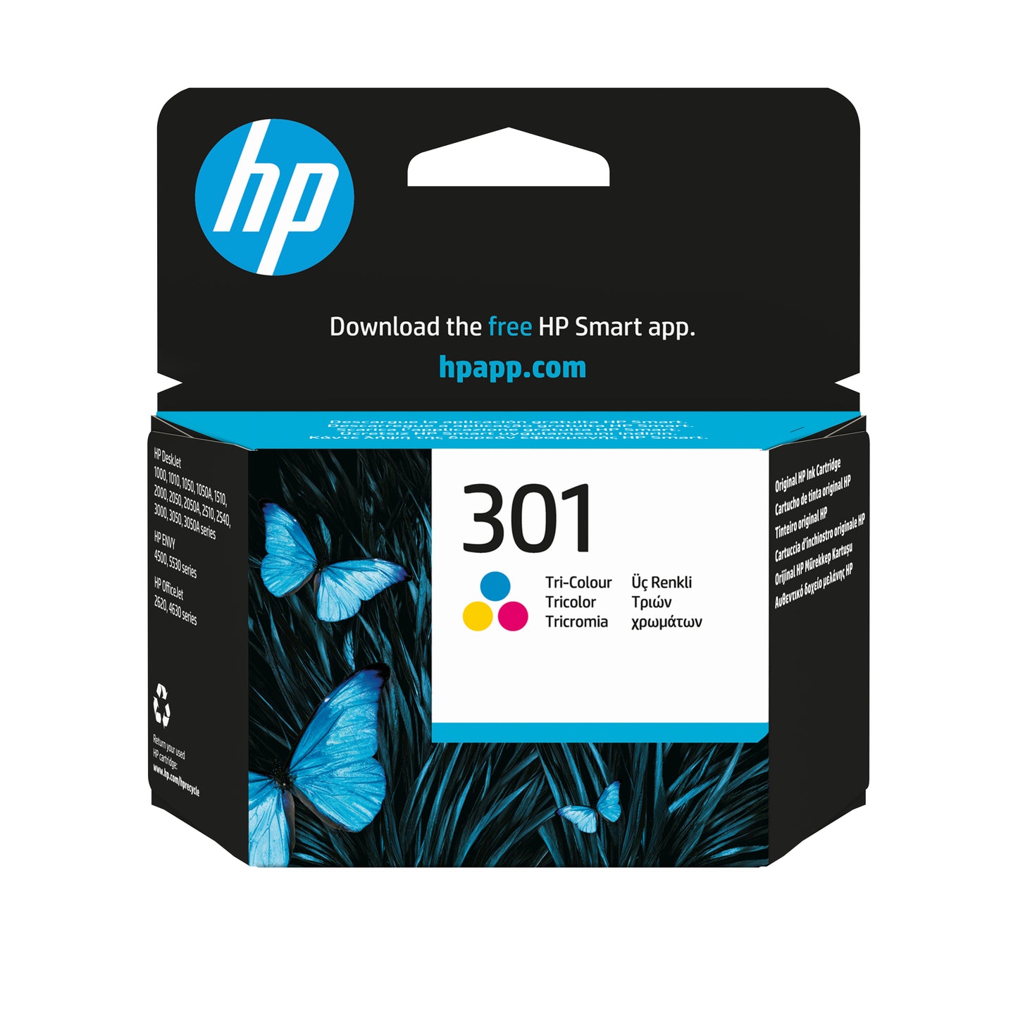 HP CH 562 EE ink cartridge 3-colors No. 301