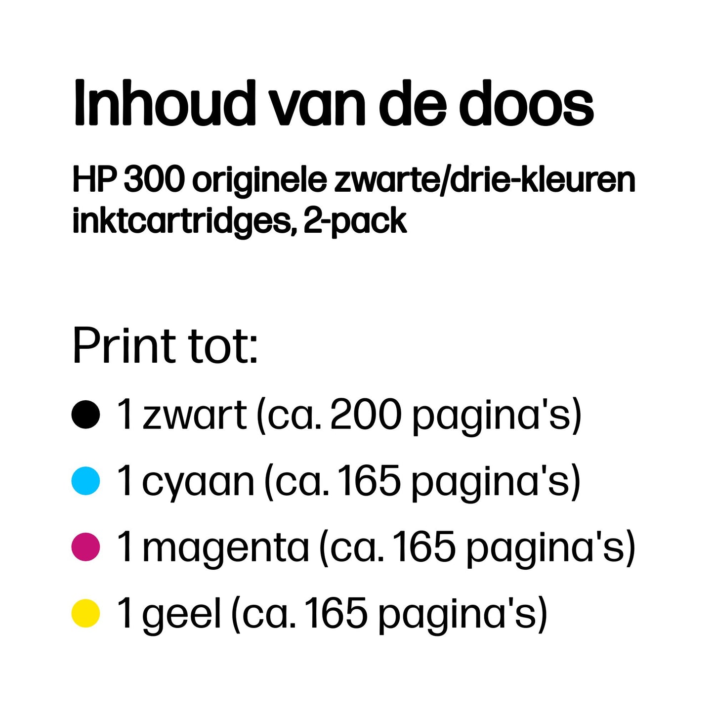 HP 300+300 zw+kl orig.  2-pack