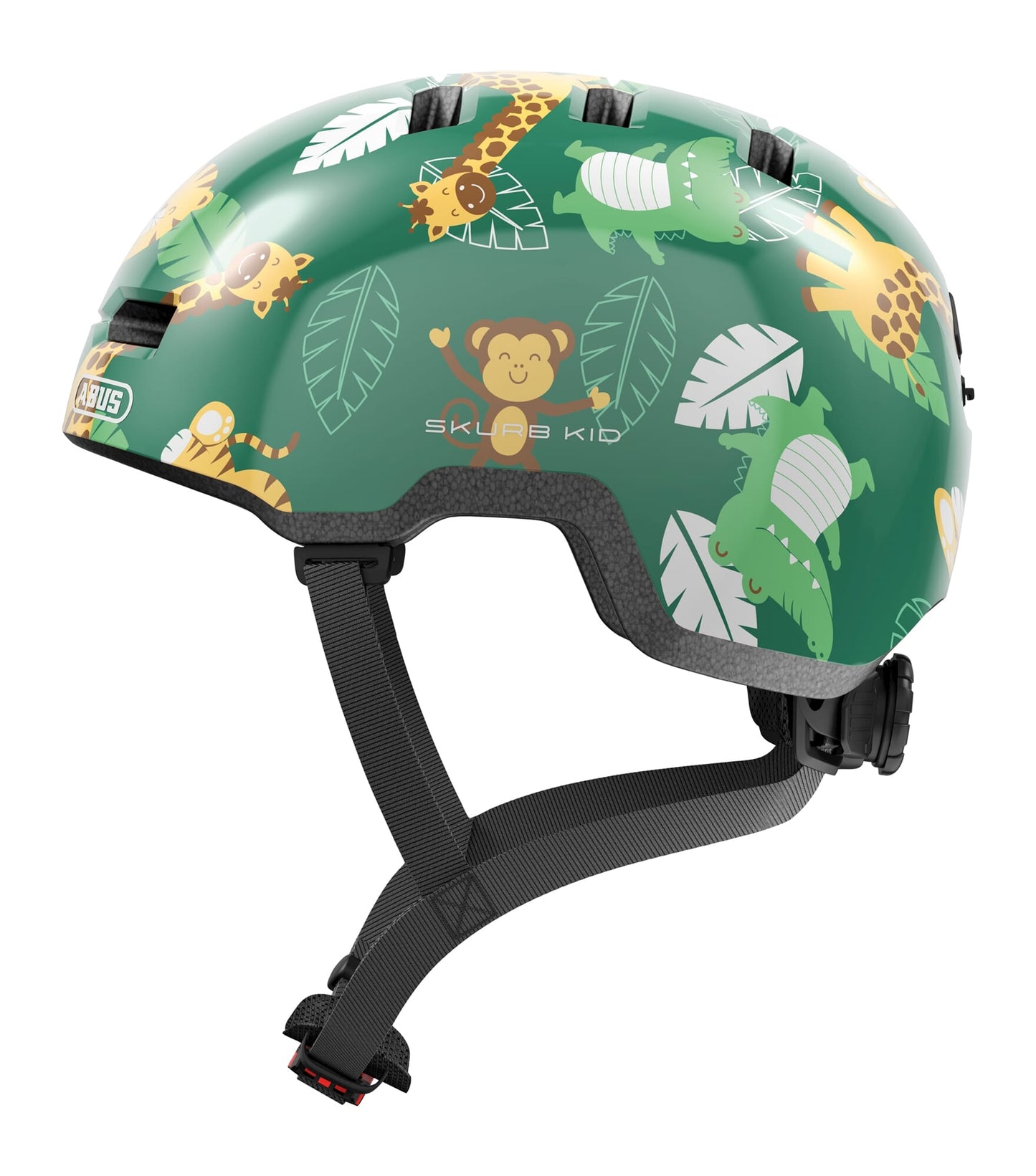 Abus helm Skurb Kid green jungle M 50-55cm