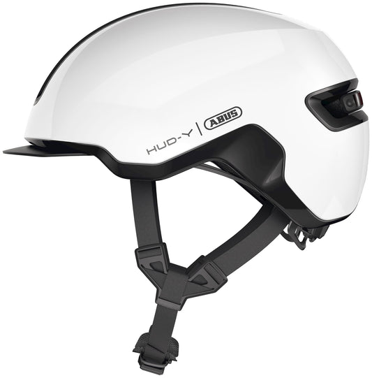 Abus helm HUD-Y shiny white L 57-61cm