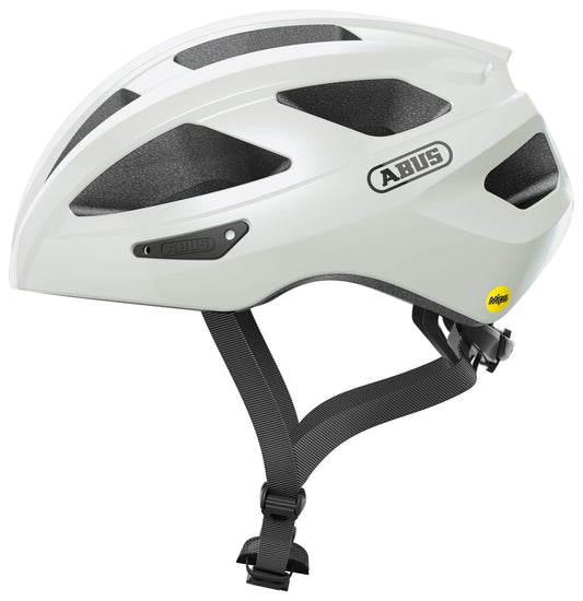 Abus helm Macator MIPS pearl white L 58-62cm