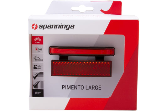 Spanninga achterlicht Pimento Large E-bike 6-48v 80mm
