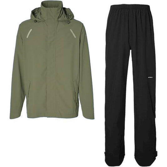 Basil regenpak Hoga unisex Olive Green XL