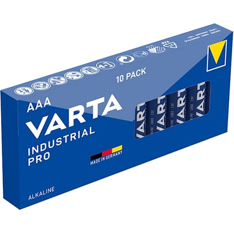 ds Varta batterij R03 Alk AAA (10)