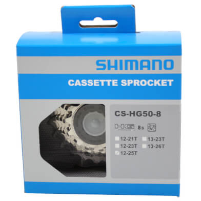 Shimano cassette 8v 12/25 HG50