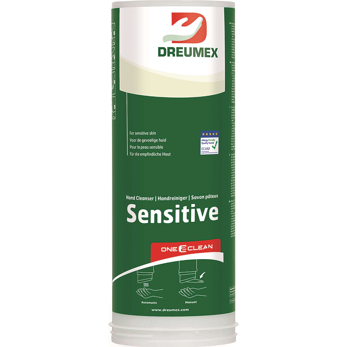 Dreumex zeep Sensitive 3ltr O2C cartrige