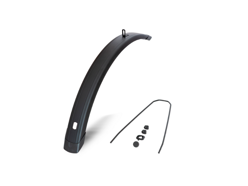 EF spatbord voor Tempo Square 28 inch 65mm zwart