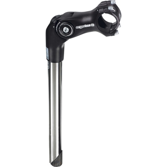Ergotec stuurpen Octopus2 25.4/31.8/110 rvs/zwart zand