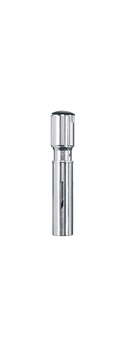 Ergotec stuurpen adapter Ahead 1 1/8 zilver