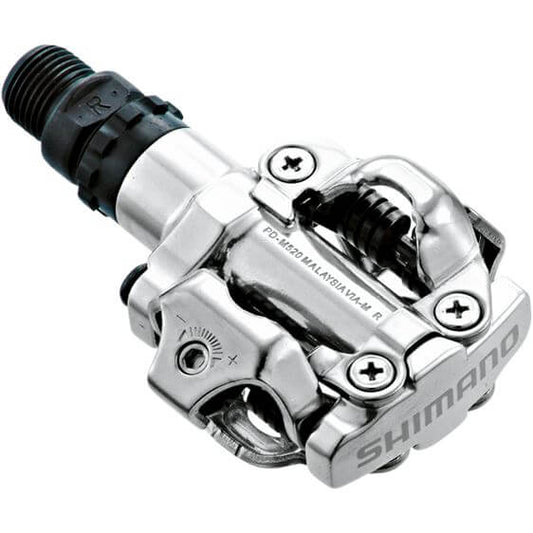 Shimano pedalen SPD PDM520S zilver
