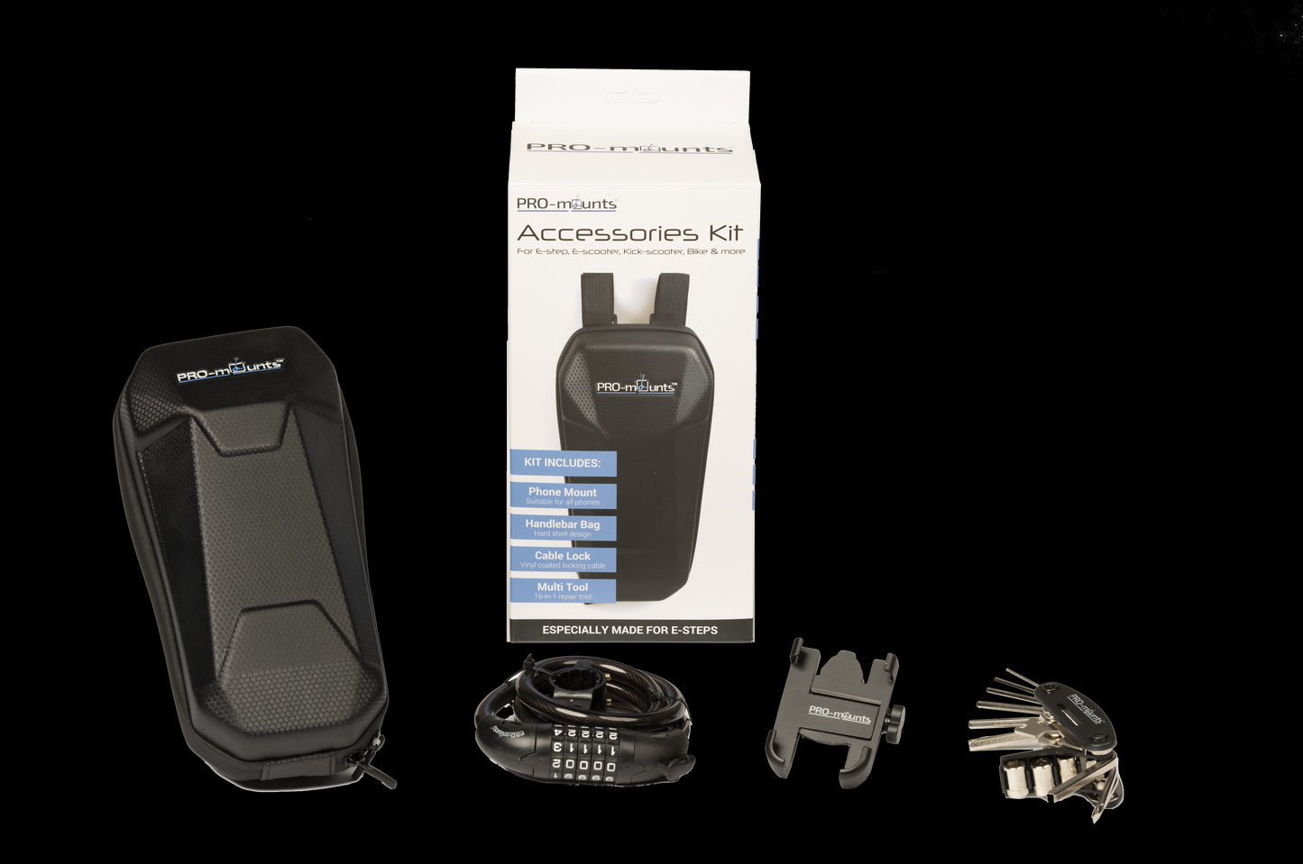 PRO-mounts e-step accessoires kit