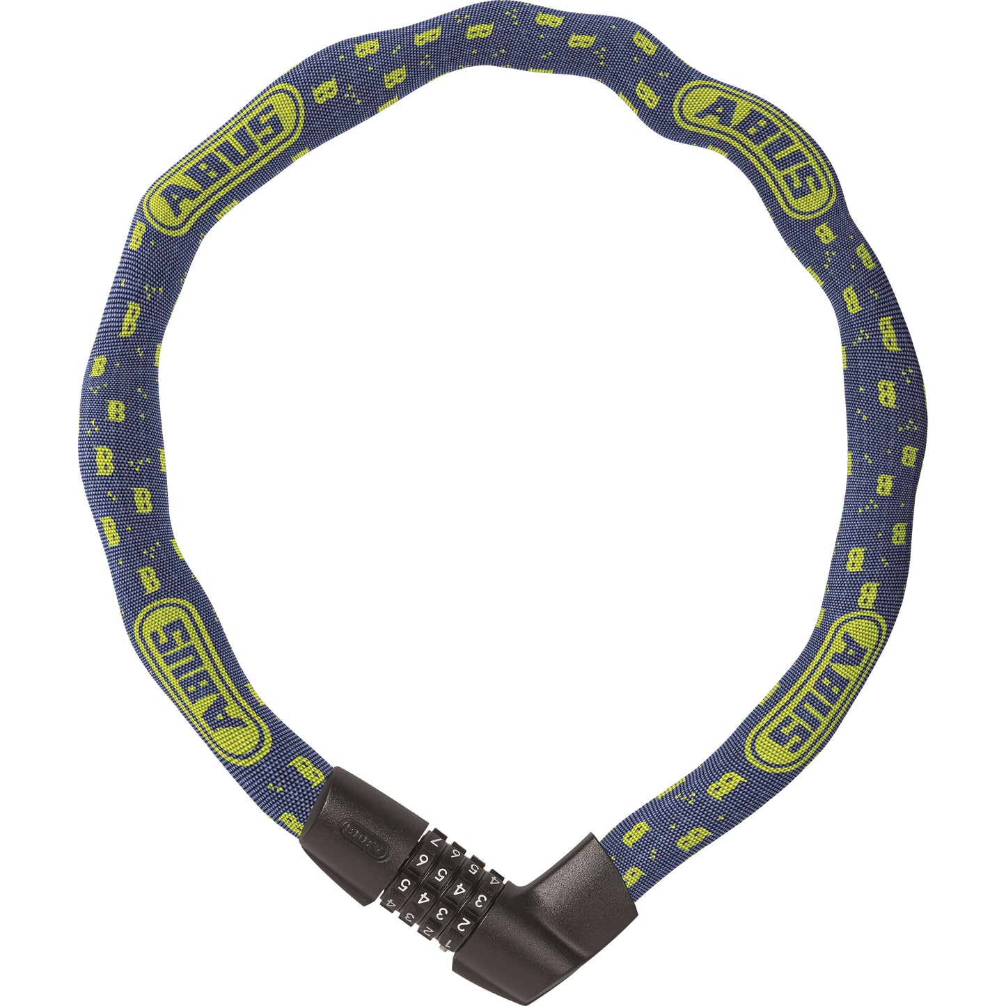 Abus kettingslot code Tresor 1385/75 blue mask