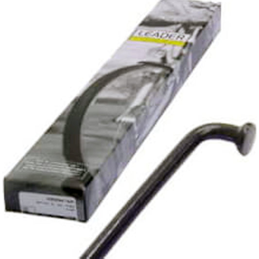 Sapim spaak Leader 14-292 RVS z/nippel zw (1 stuk)