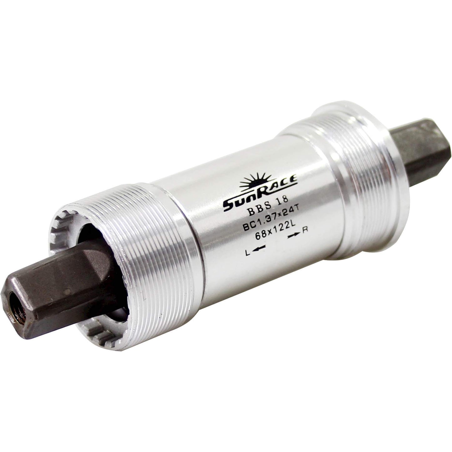 Sunrace trapas 68/122mm BSA aluminium
