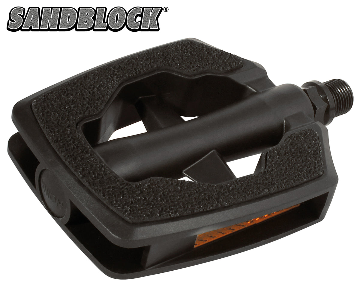 Union pedalen SP-880 anti-slip SANDBLOCK zwart opleg kaart