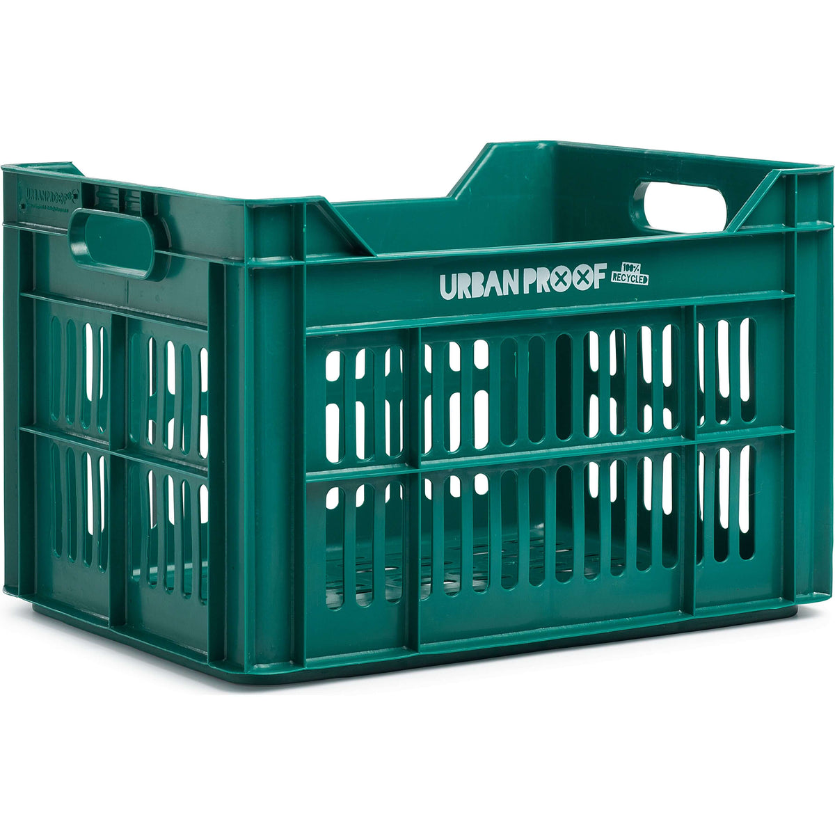 Urban Proof fietskrat 30L retro green Recycled 40x30x25cm
