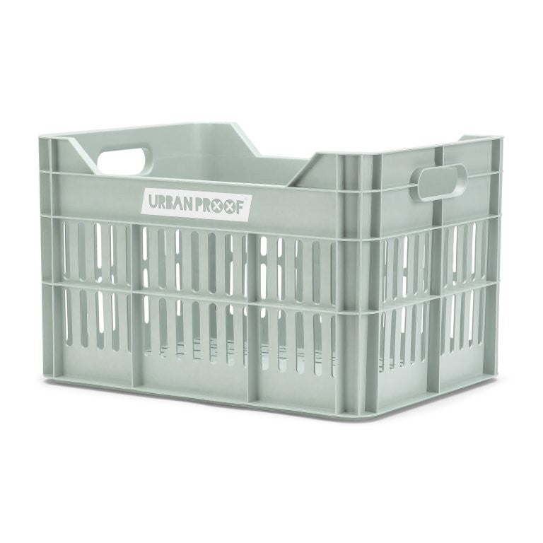 Urban Proof fietskrat 30L misty mint recycled 40x30x25cm