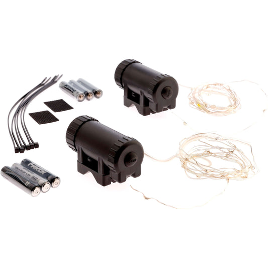 IKZI Light wiellicht Spinning light 20 led batterij wit