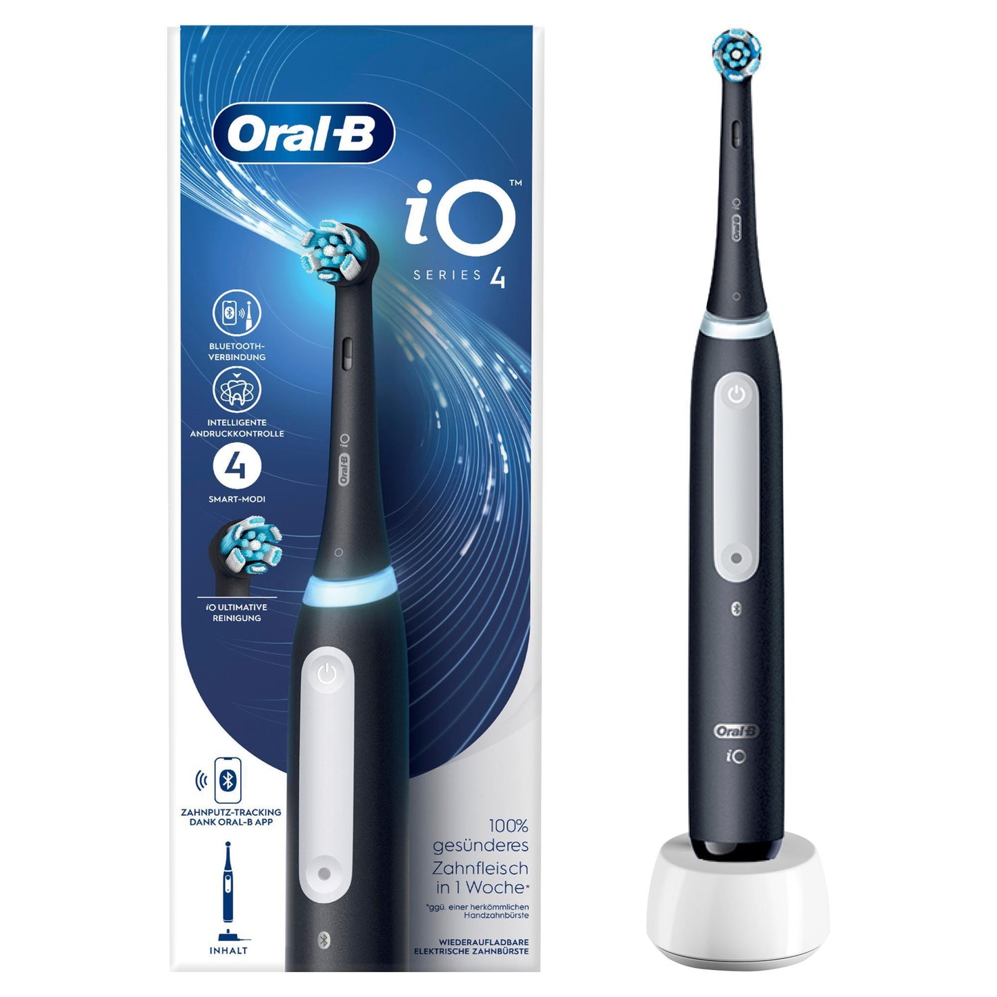 Oral-B iO Series 4 Matt Black + case