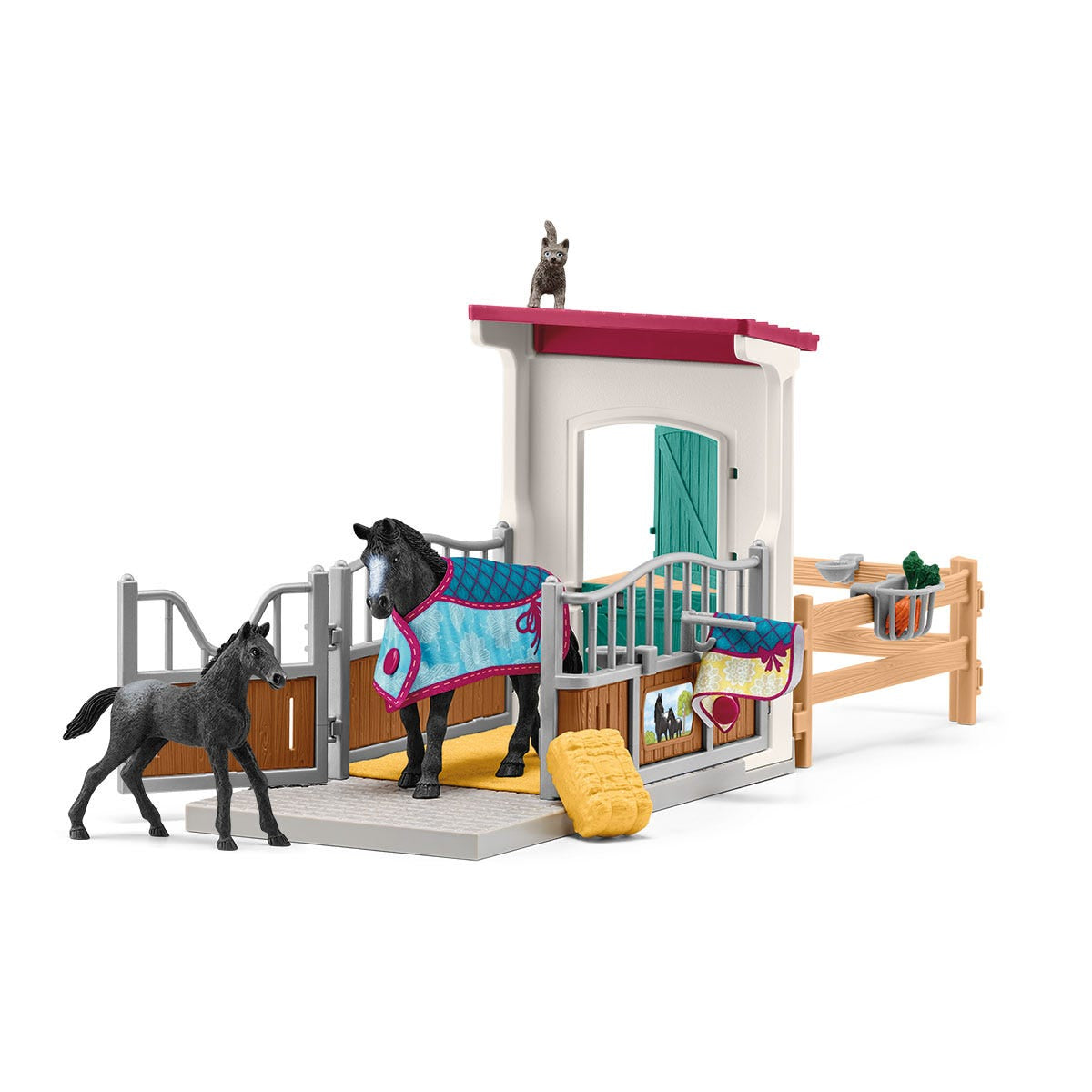 Schleich Horse Club     42611 Horse Box with Mare and Foal