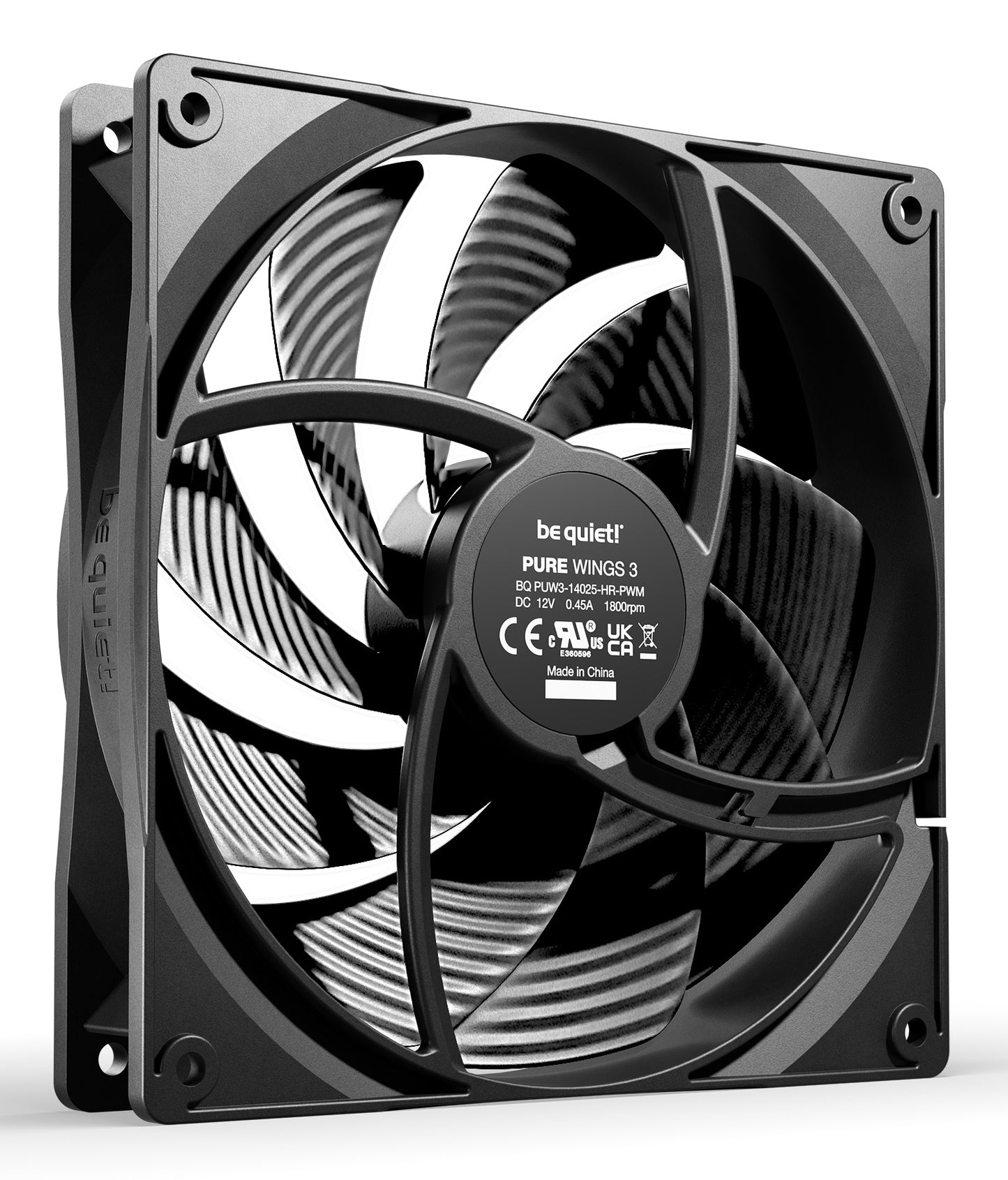 be quiet! Pure Wings 3 140mm PWM High Speed Case Fans