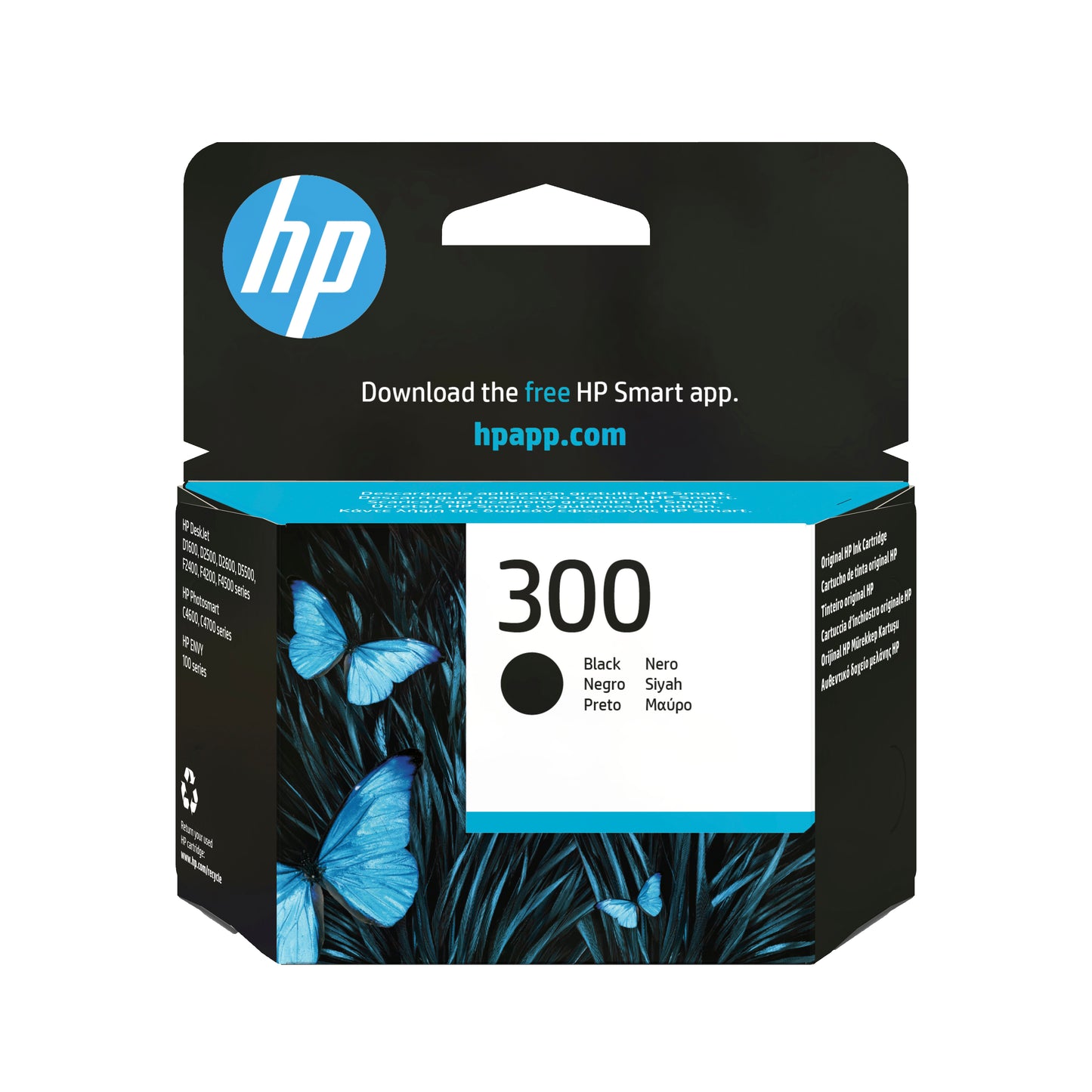 HP CC 640 EE ink cartridge black   No. 300