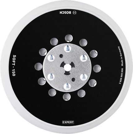 Bosch EXPERT Multihole Backing Pad 150mm, soft, M8+5/16