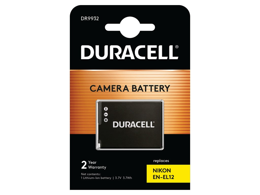 Duracell Li-Ion Akku 1000 mAh for Nikon EN-EL12