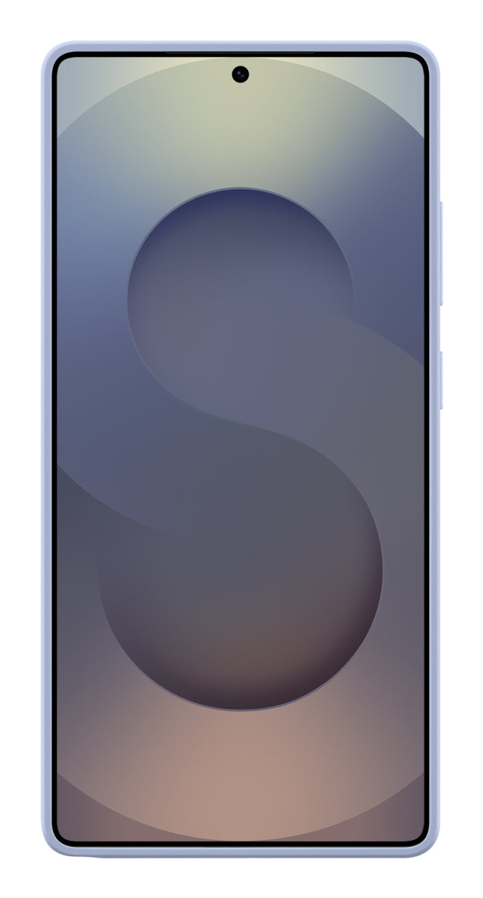 Samsung Silicone Case für Galaxy S25 Ultra Light Blue