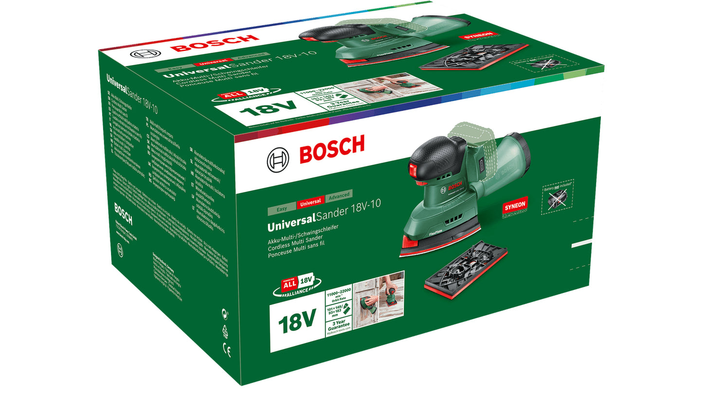 Bosch Universal-Sander 18V-10 Multi Sander