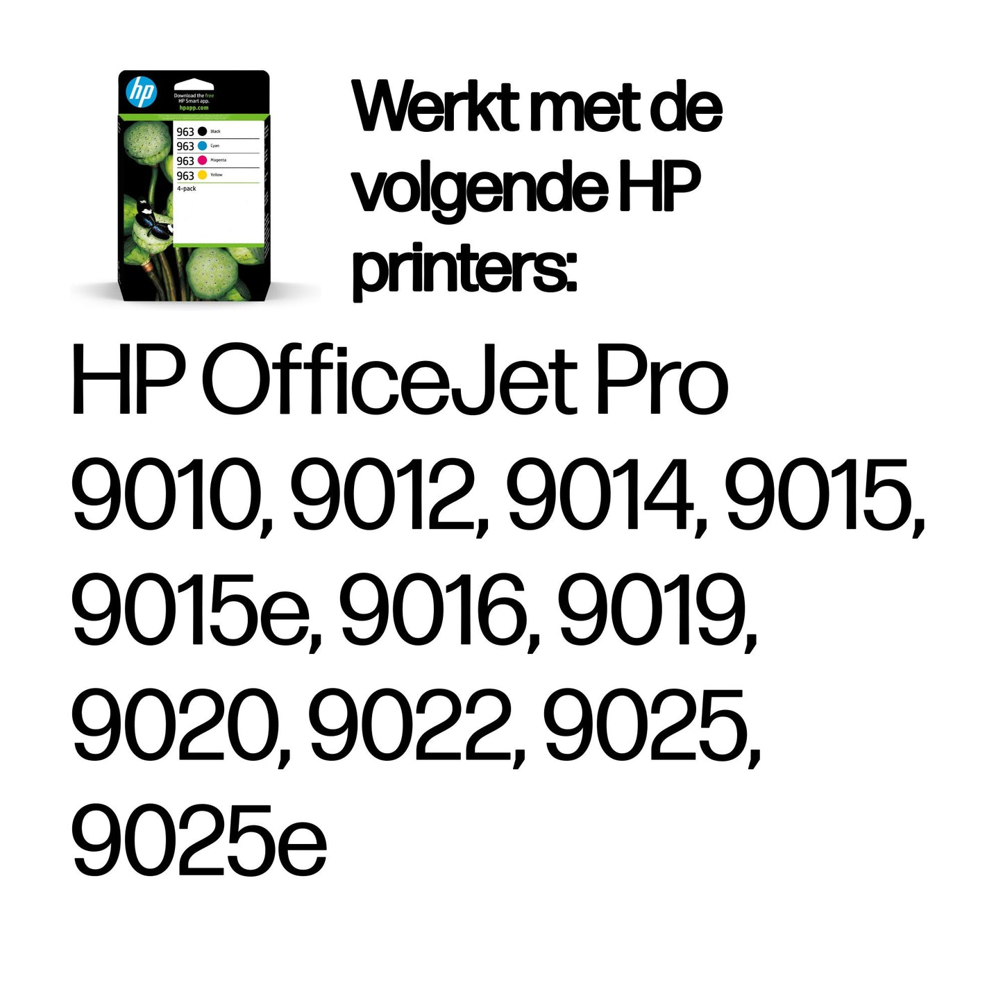 HP963 4-kleuren  orig. 6ZC70AE