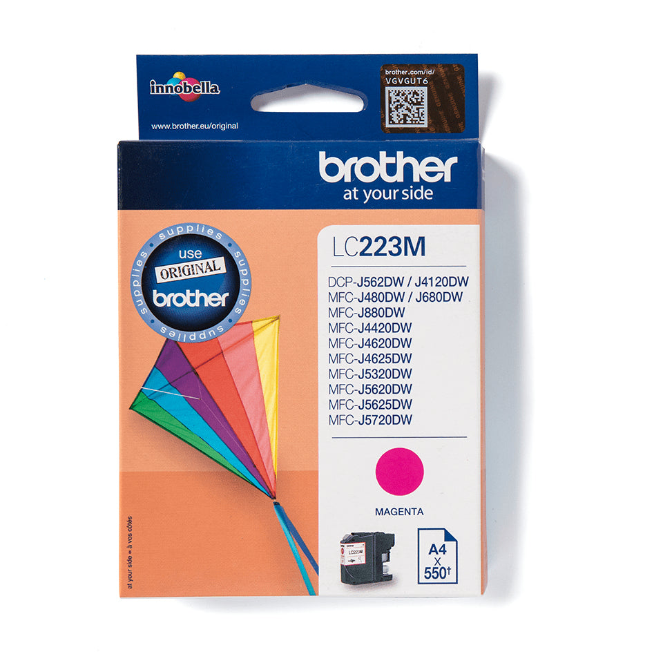 Brother LC-223 550P orig rood