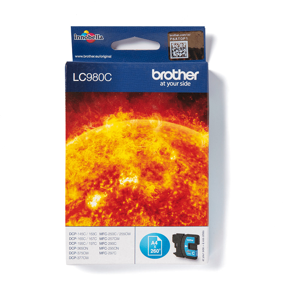 Brother LC-980      orig blauw