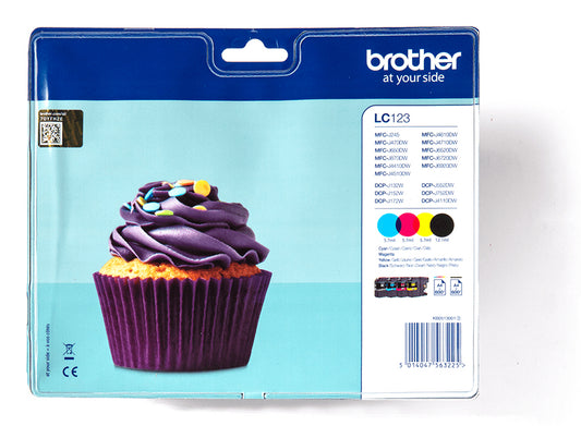 Brother multipack orig LC-123