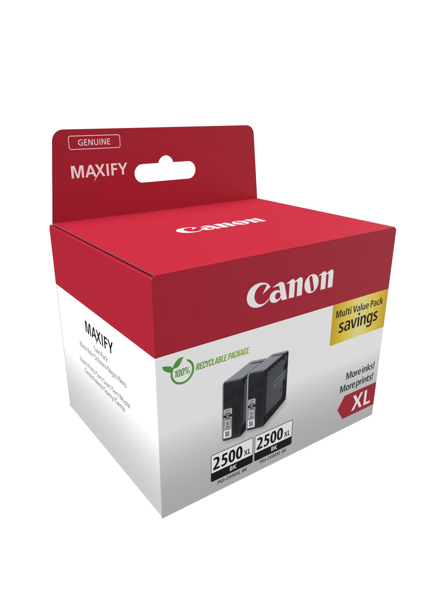 Canon PGI-2500 XL BK black Twin Pack