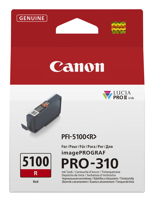 Canon PFI-5100 R red