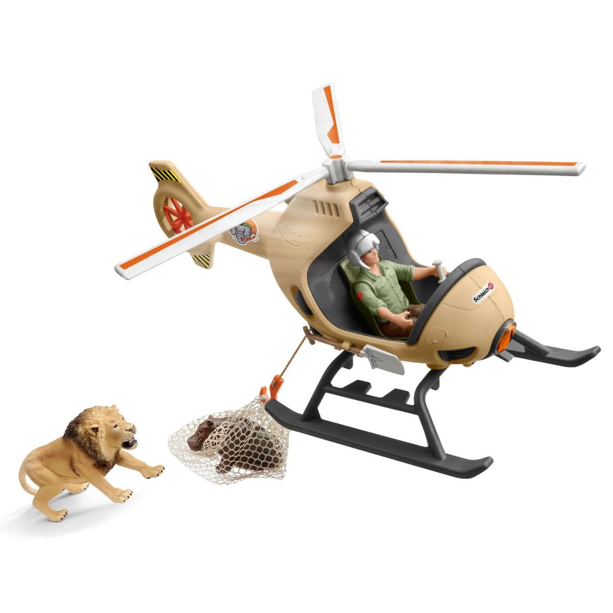 Schleich Wild Life    42476 Animal rescue helicopter