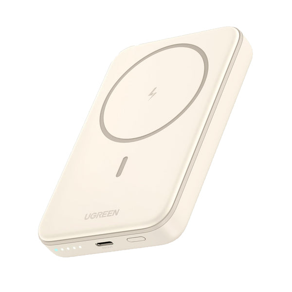 UGREEN 10000mAh Mini Powerbank Wireless 20W with MagSafe white