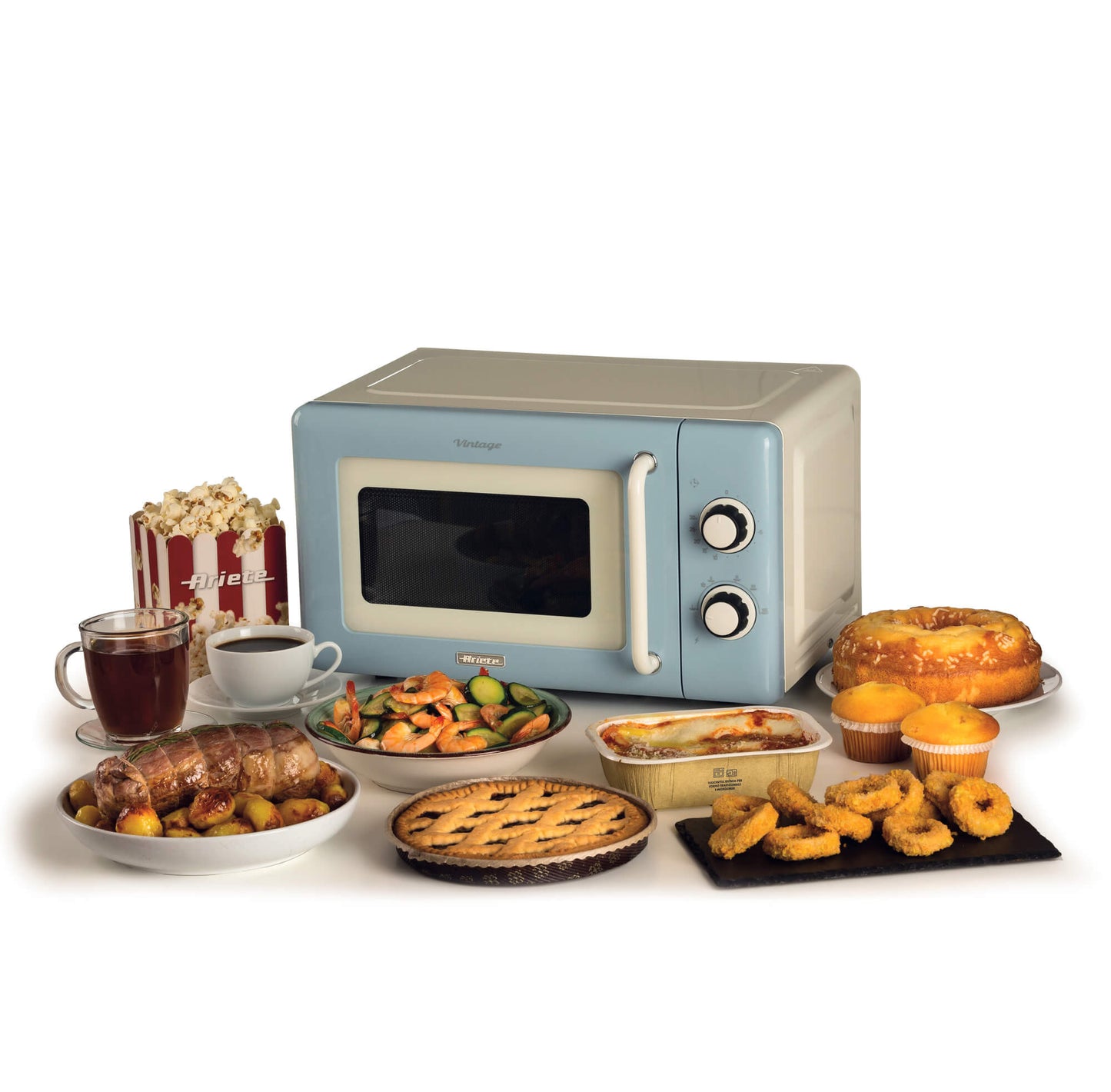 Ariete Microwave 20 Liter light blue