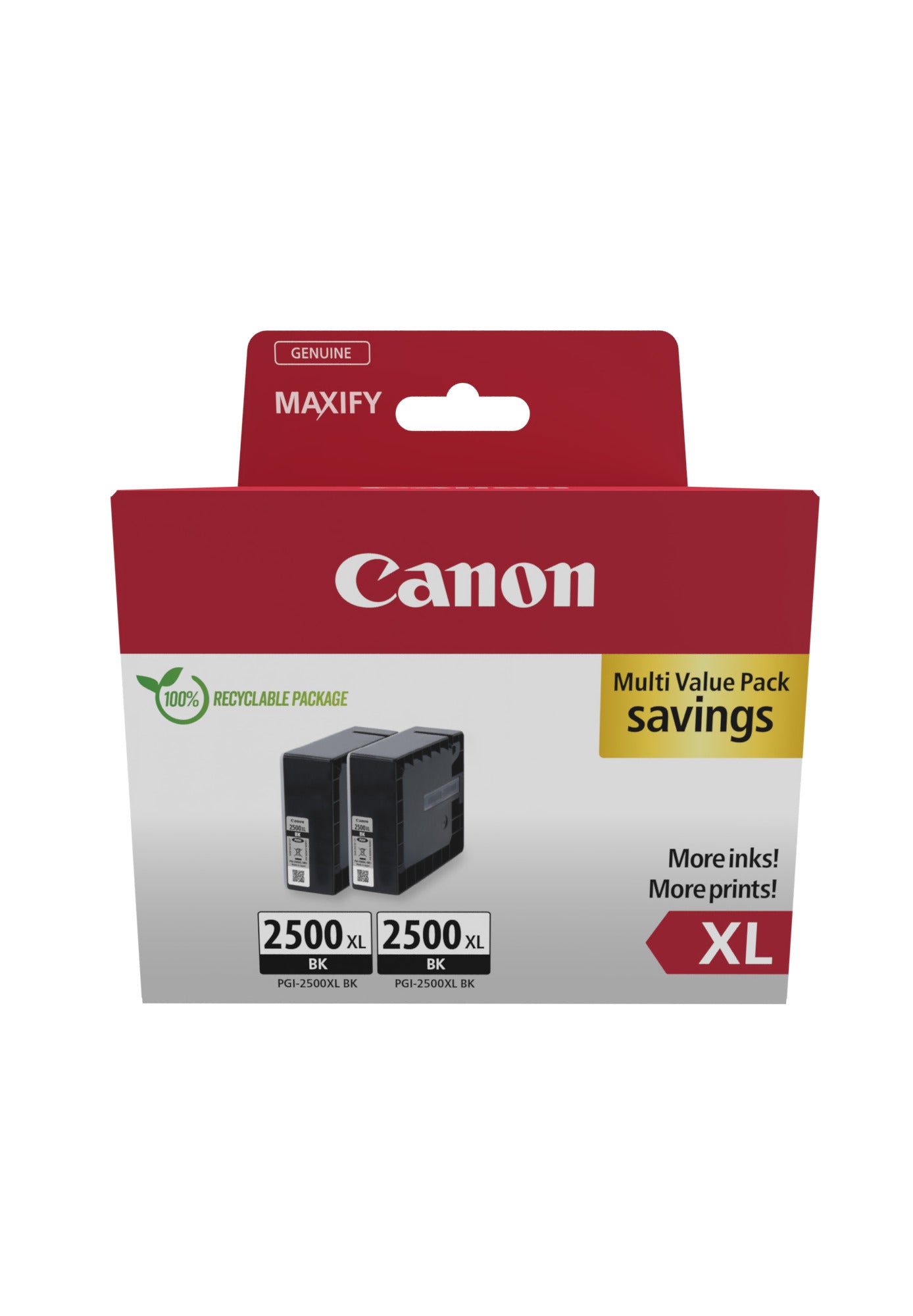 Canon PGI-2500 XL BK black Twin Pack