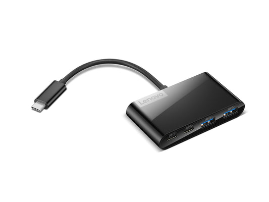 Lenovo Select USB Type-C 4-Port USB-Hub black