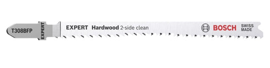 Bosch EXPERT jigsaw blades T308BFP Hardwood 2-side clean
