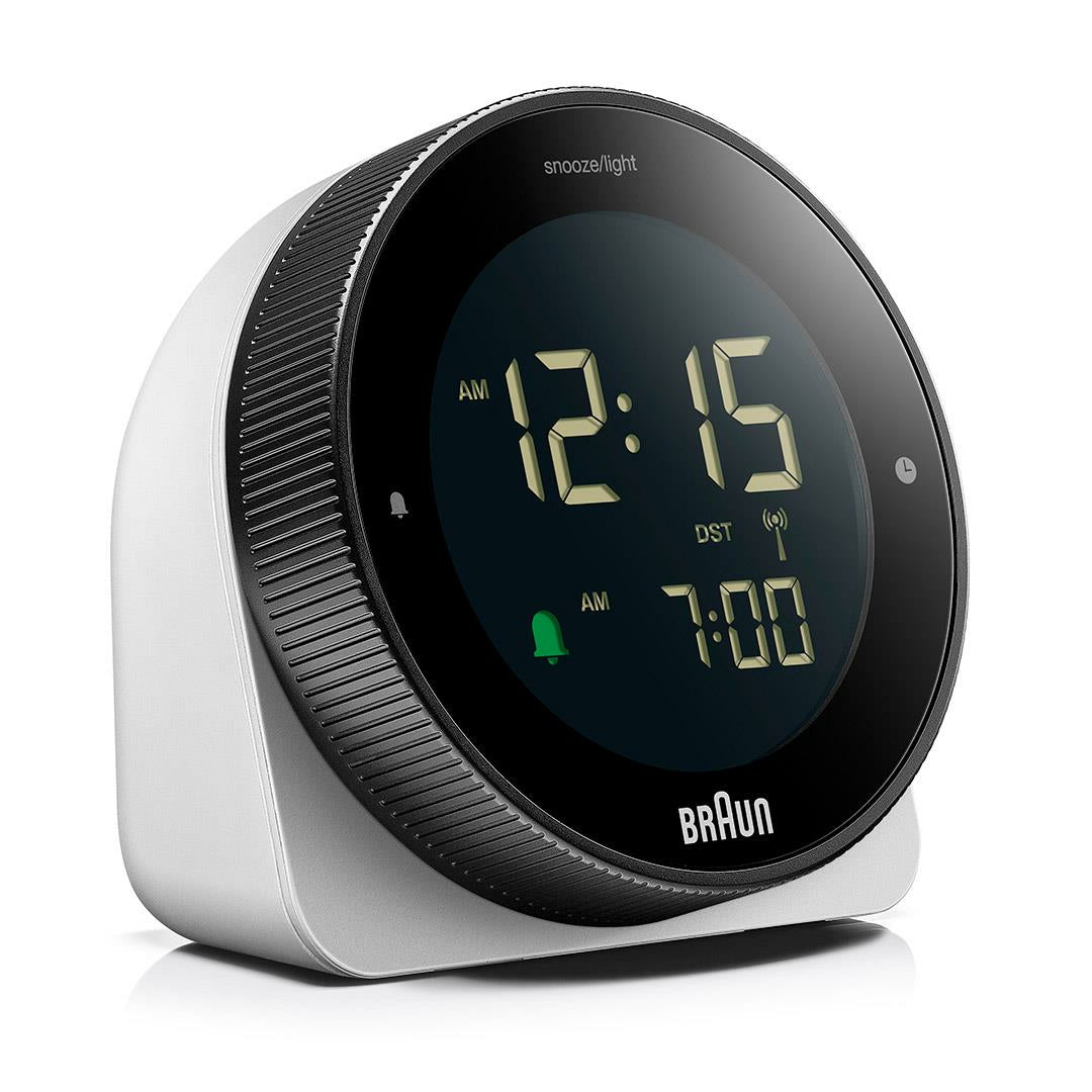 Braun BC 24 W DCF Radio alarm clock white