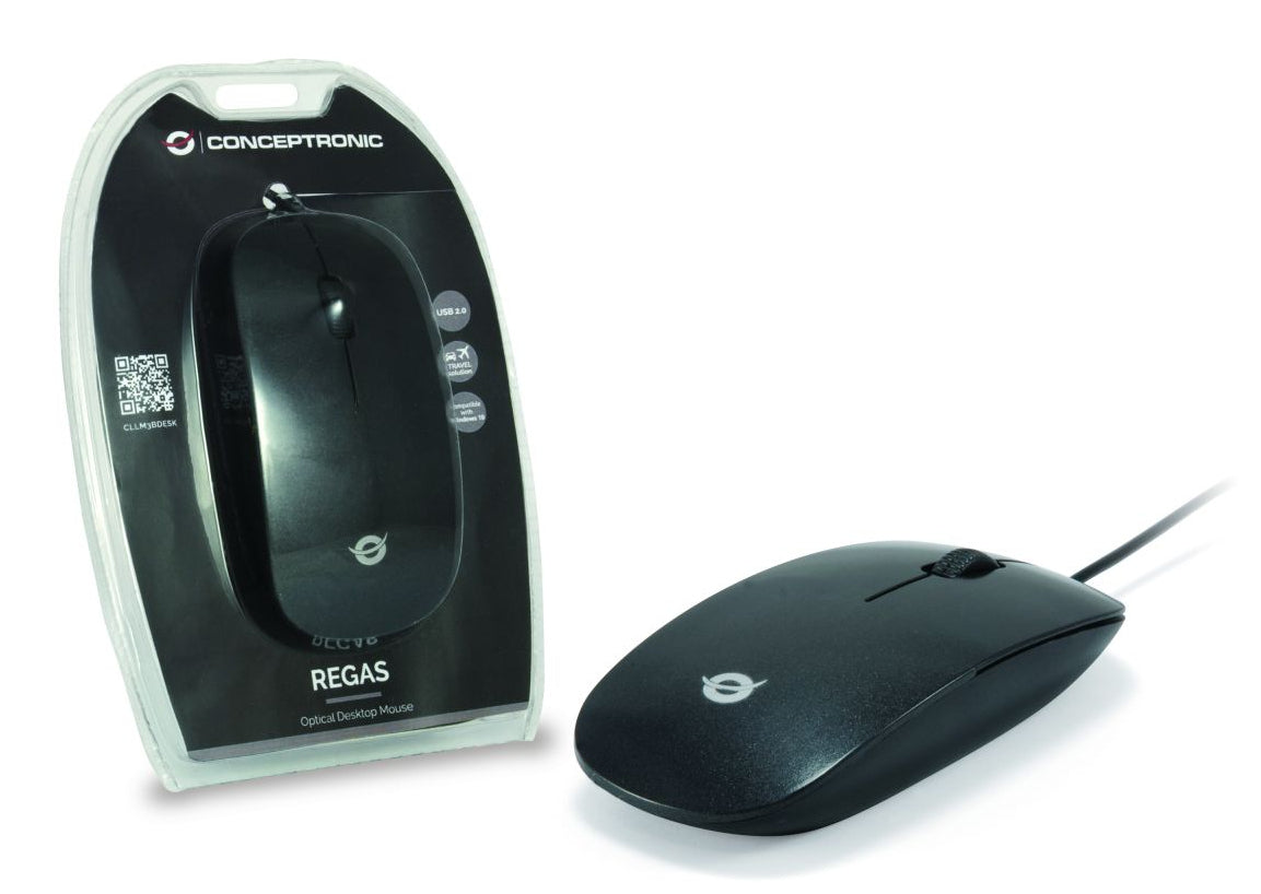 Conceptronic REGAS CLLM3BDESK Optical Desktop Mouse