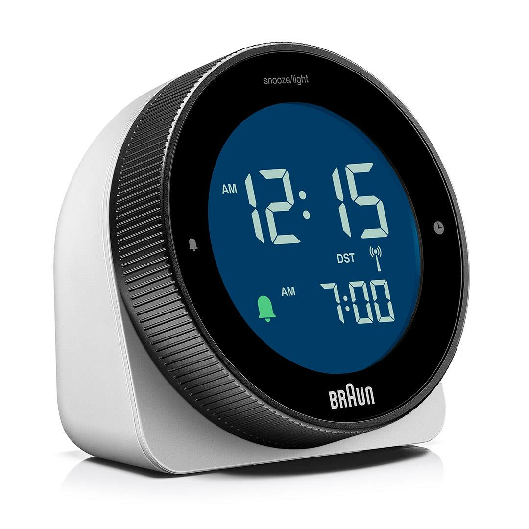 Braun BC 24 W DCF Radio alarm clock white